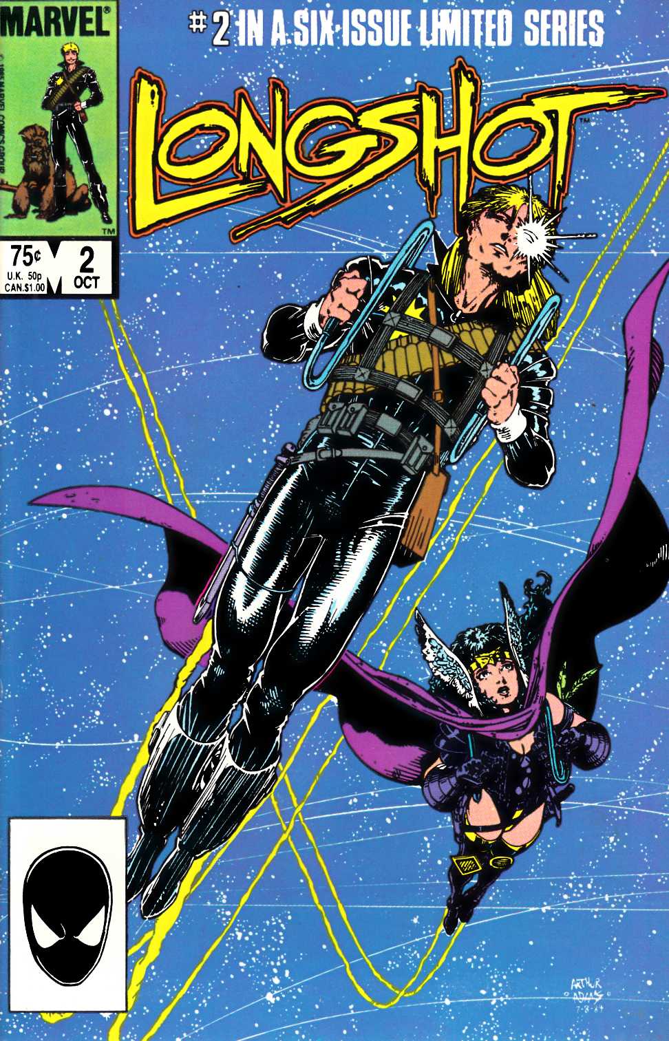 Longshot #2 Very Fine Plus (8.5) [Marvel Comic] LARGE