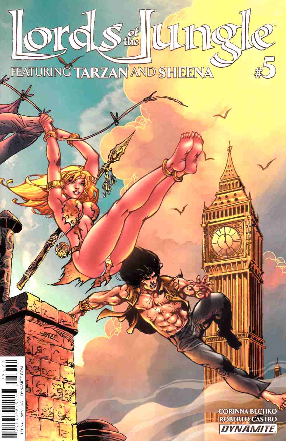 Lords of the Jungle #5 Cover B [Dynamite Comic] THUMBNAIL