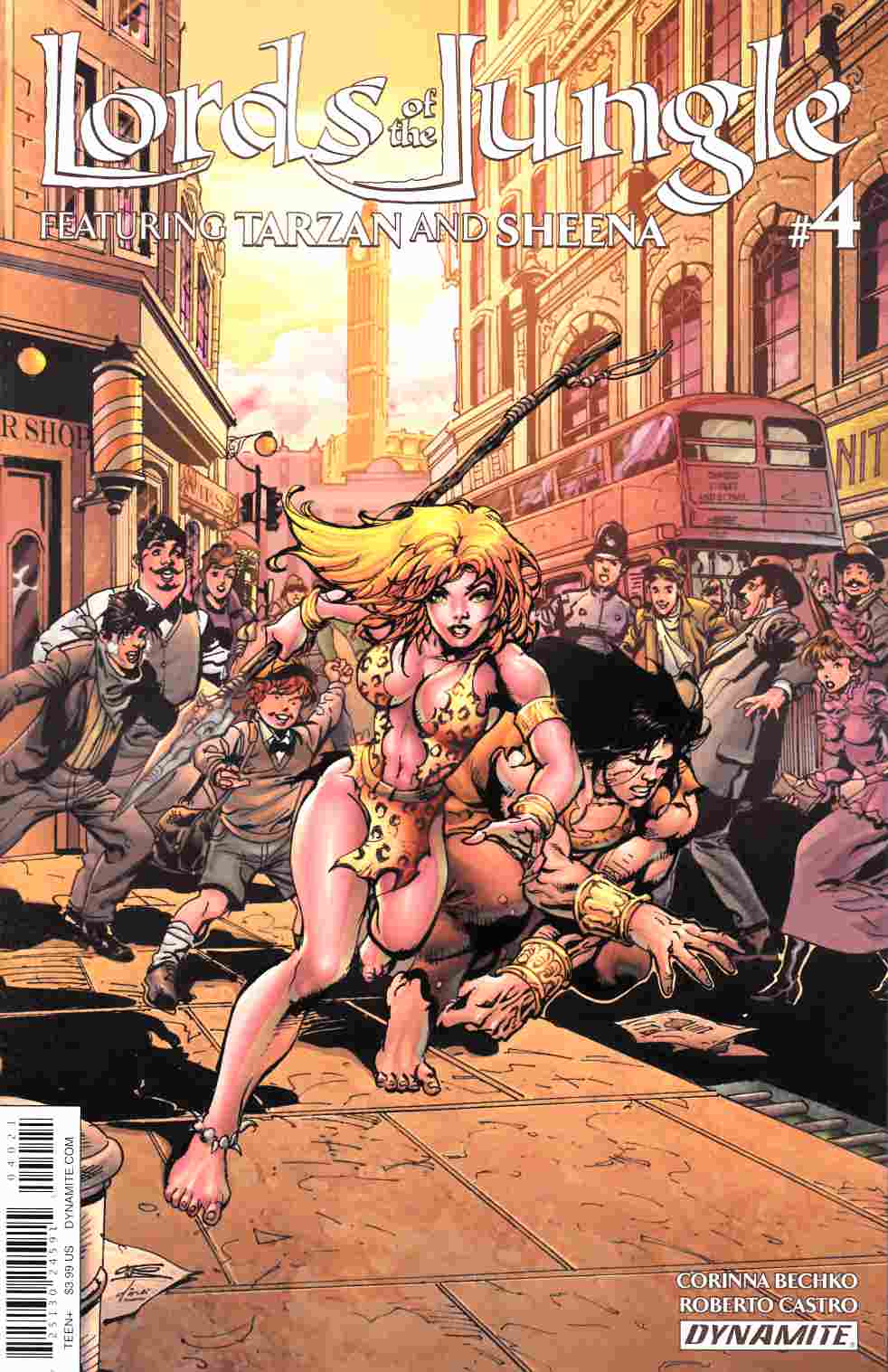 Lords of the Jungle #4 Cover B [Dynamite Comic] THUMBNAIL