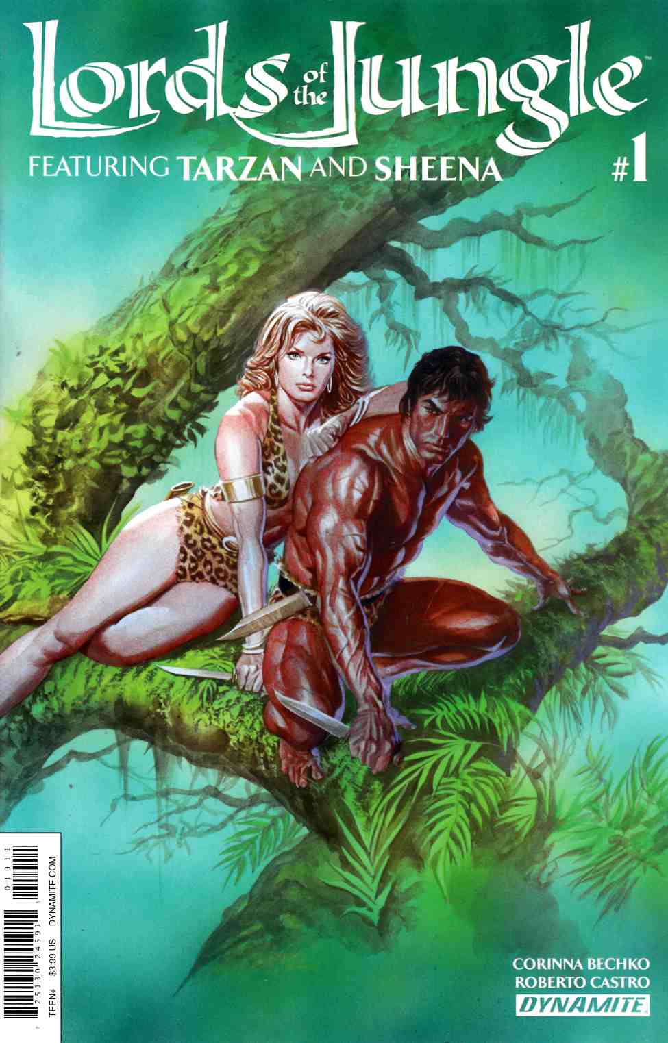 Lords of the Jungle #1 Cover A- Ross [Dynamite Comic] THUMBNAIL