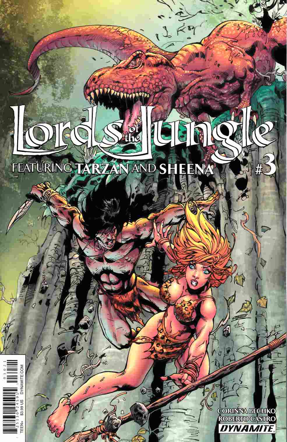 Lords of the Jungle #3 Cover B [Dynamite Comic] THUMBNAIL