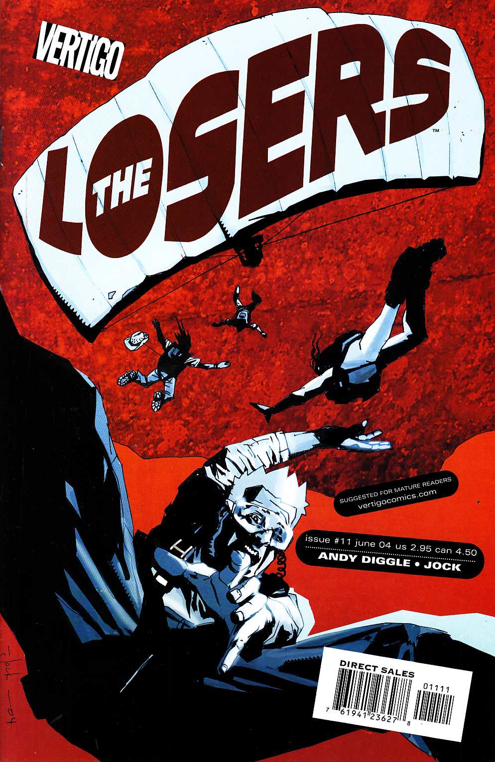 Losers #11 Very Fine (8.0) [DC Comic] LARGE