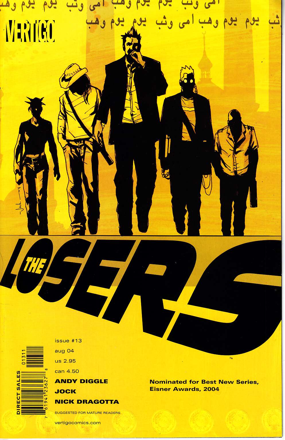 Losers #13 Very Fine (8.0) [DC Comic] LARGE