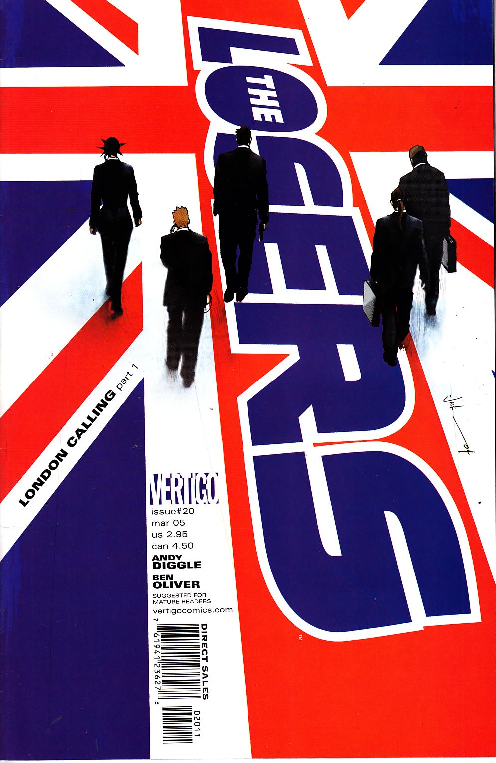 Losers #20 Near Mint (9.4) [DC Comic] THUMBNAIL