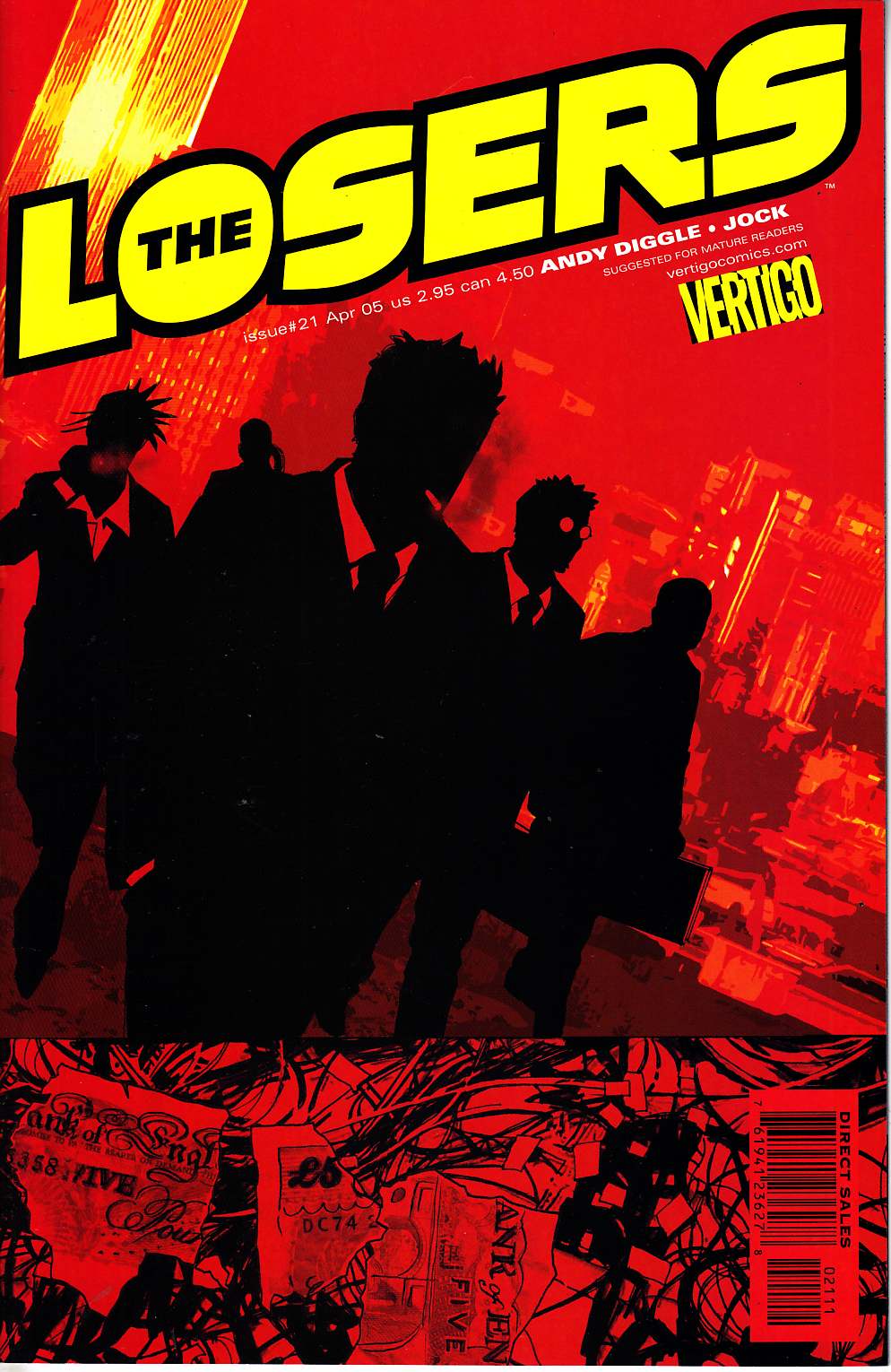 Losers #21 Very Fine (8.0) [DC Comic] LARGE
