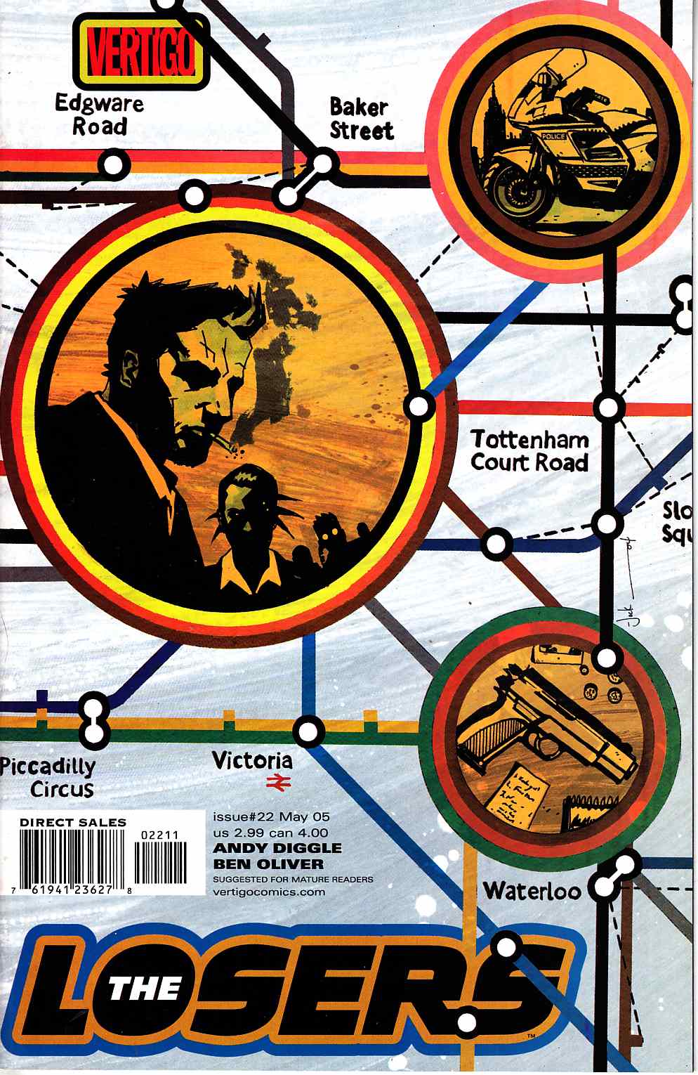 Losers #22 Near Mint (9.4) [DC Comic] THUMBNAIL