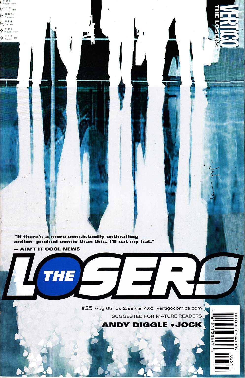 Losers #25 Near Mint (9.4) [DC Comic] LARGE