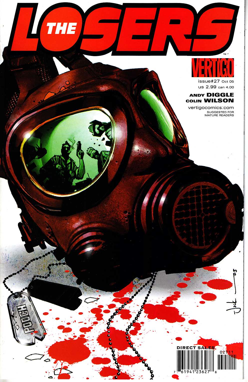Losers #27 Near Mint (9.4) [DC Comic] LARGE
