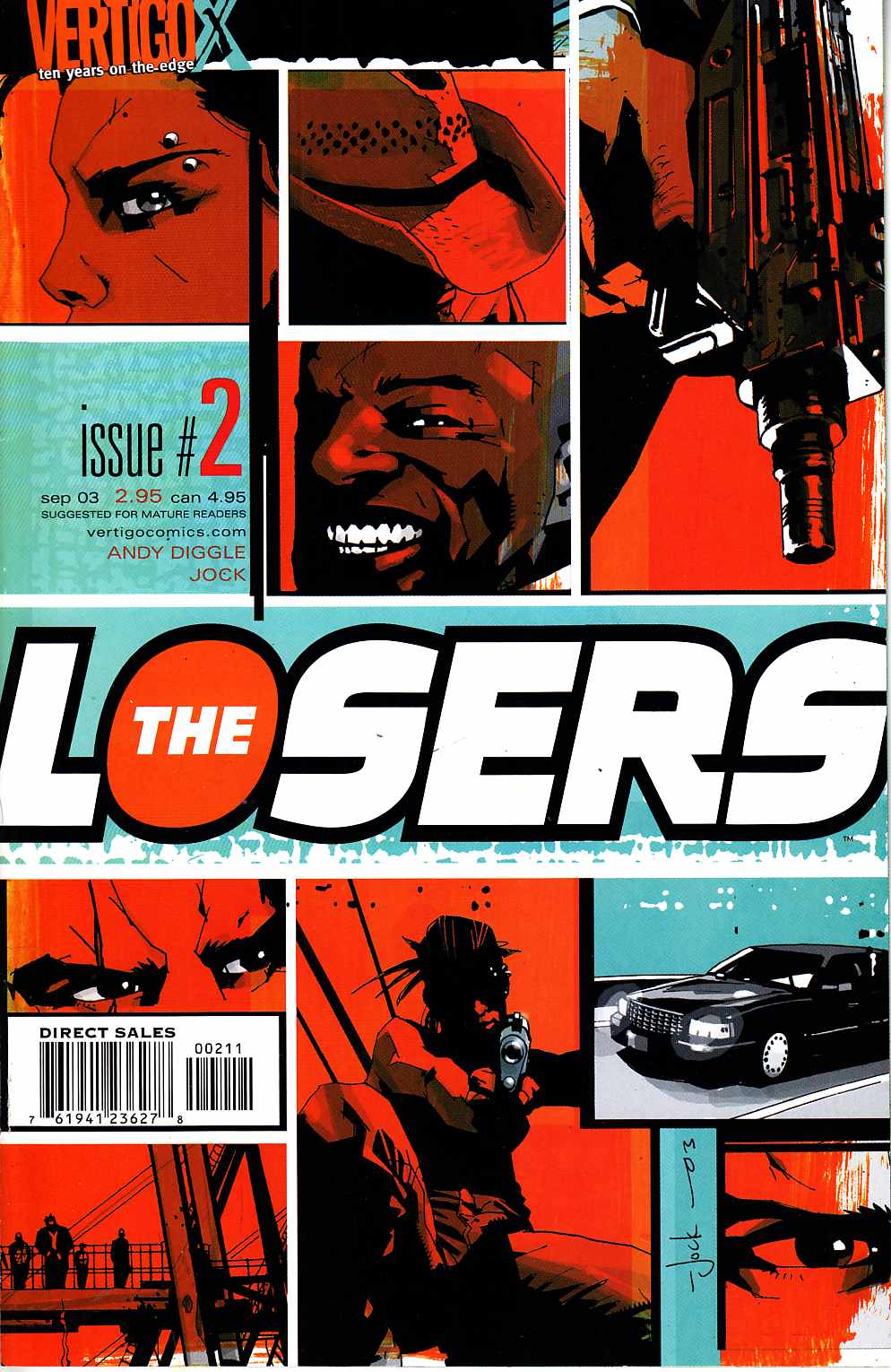 Losers #2 Very Fine (8.0) [DC Comic] LARGE
