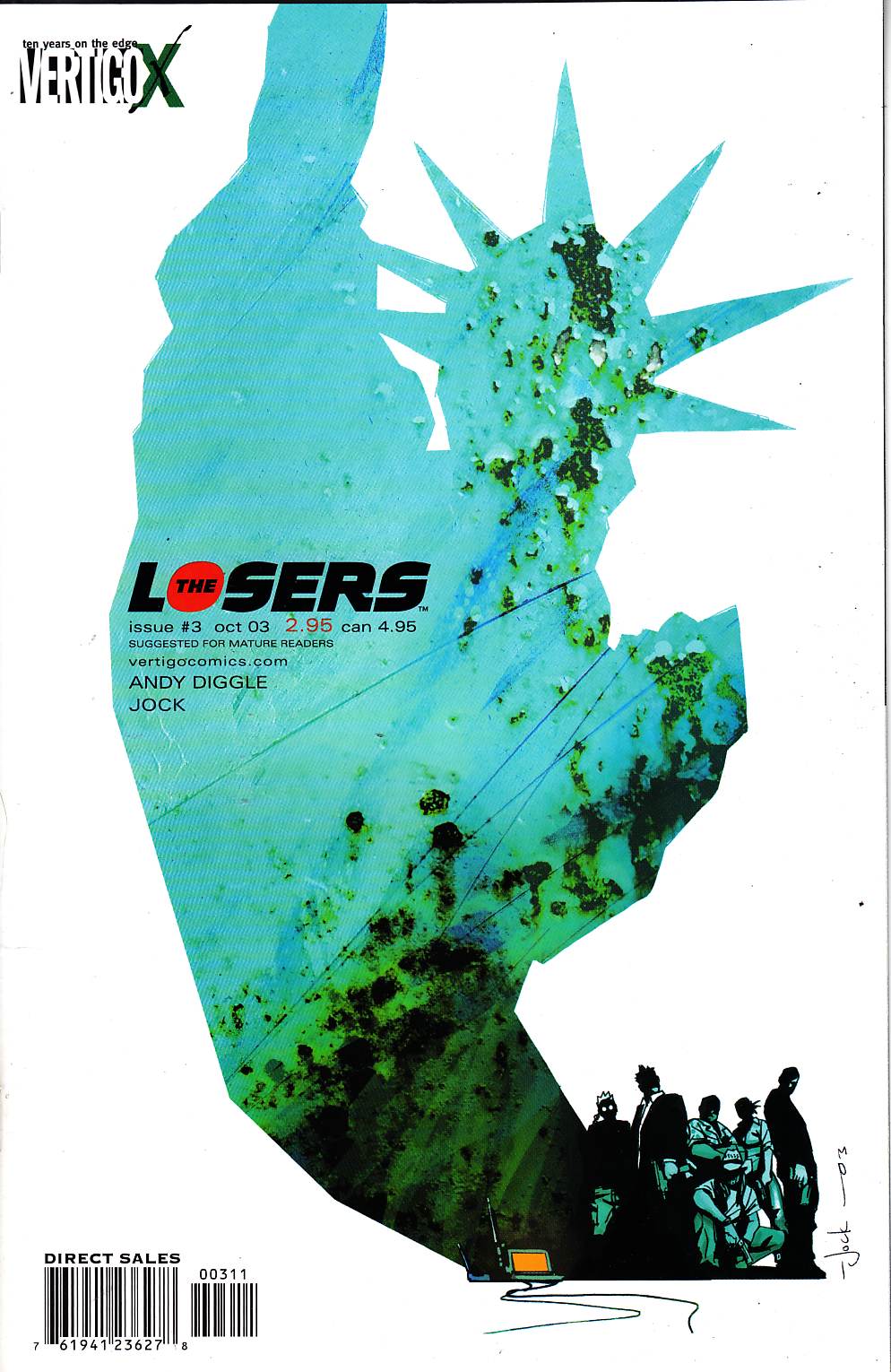 Losers #3 Near Mint (9.4) [DC Comic] LARGE