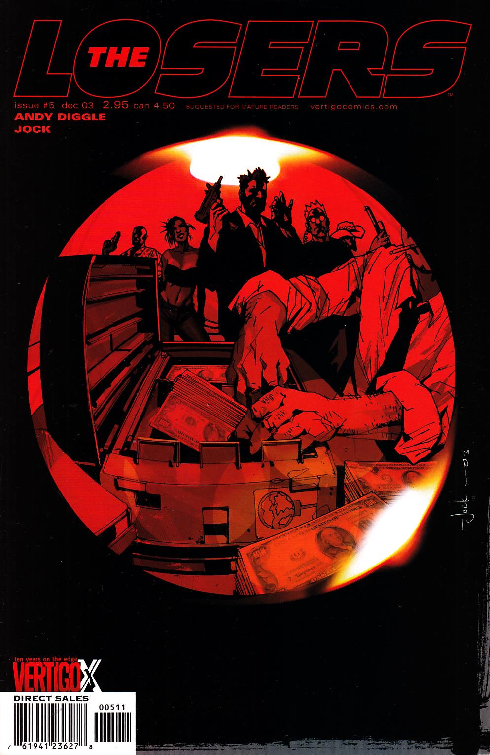 Losers #5 Very Fine (8.0) [DC Comic] LARGE