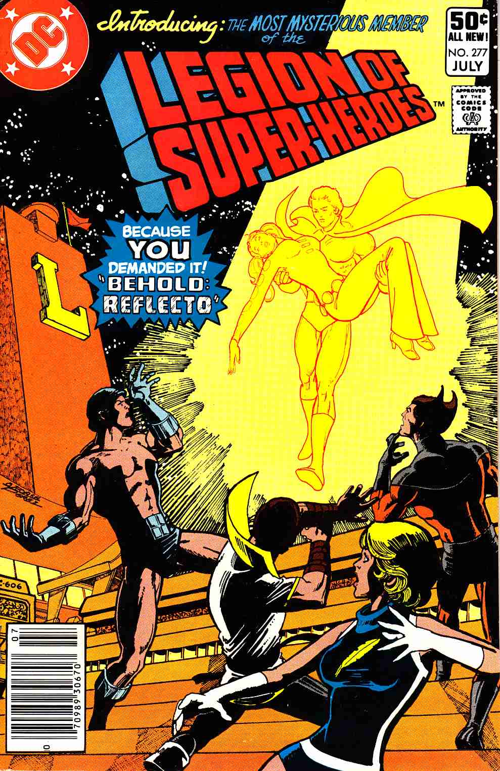Legion of Super-Heroes #277 Newsstand Edition Very Fine (8.0) [DC Comic] THUMBNAIL