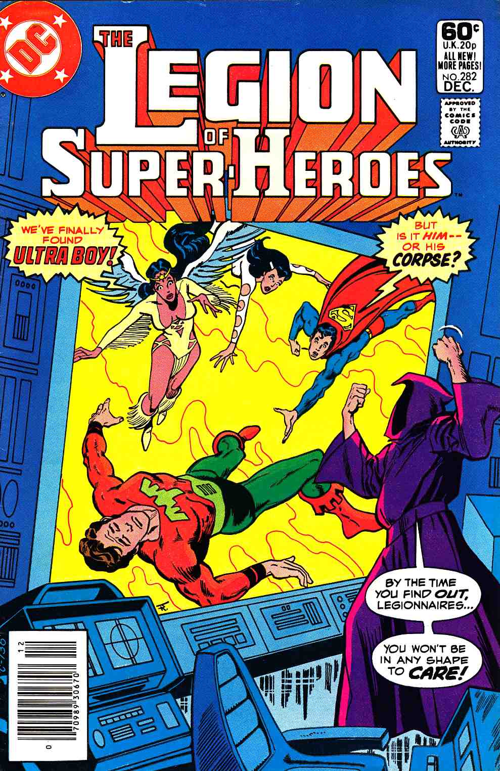 Legion of Super-Heroes #282 Newsstand Edition Very Fine Minus (7.5) [DC Comic] THUMBNAIL
