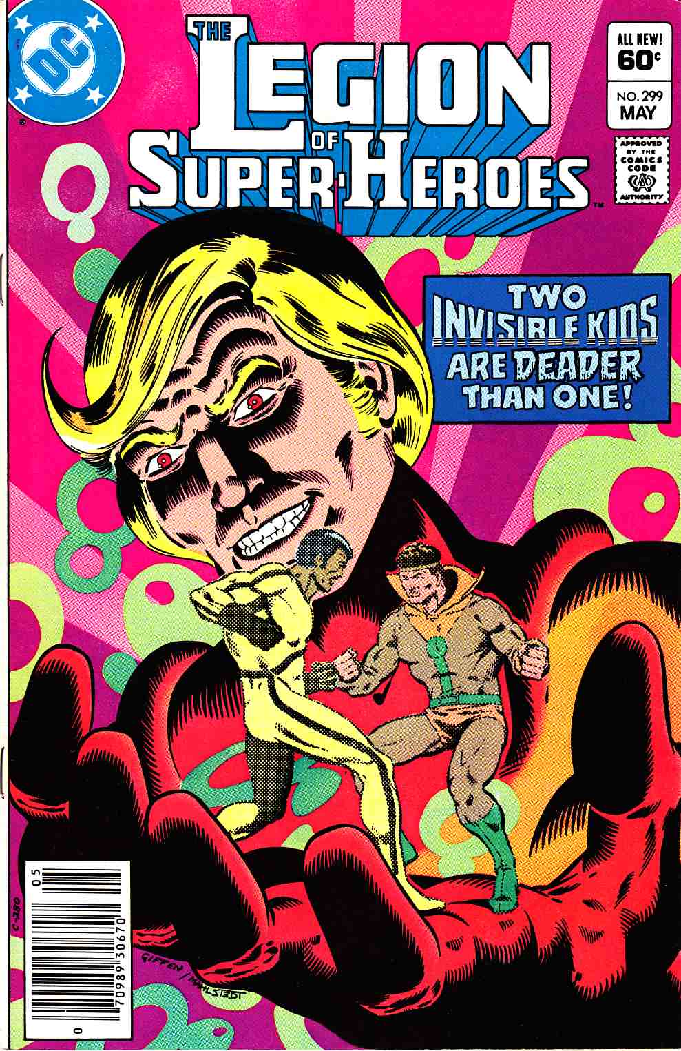 Legion of Super-Heroes #299 Newsstand Edition Very Fine (8.0) [DC Comic] THUMBNAIL