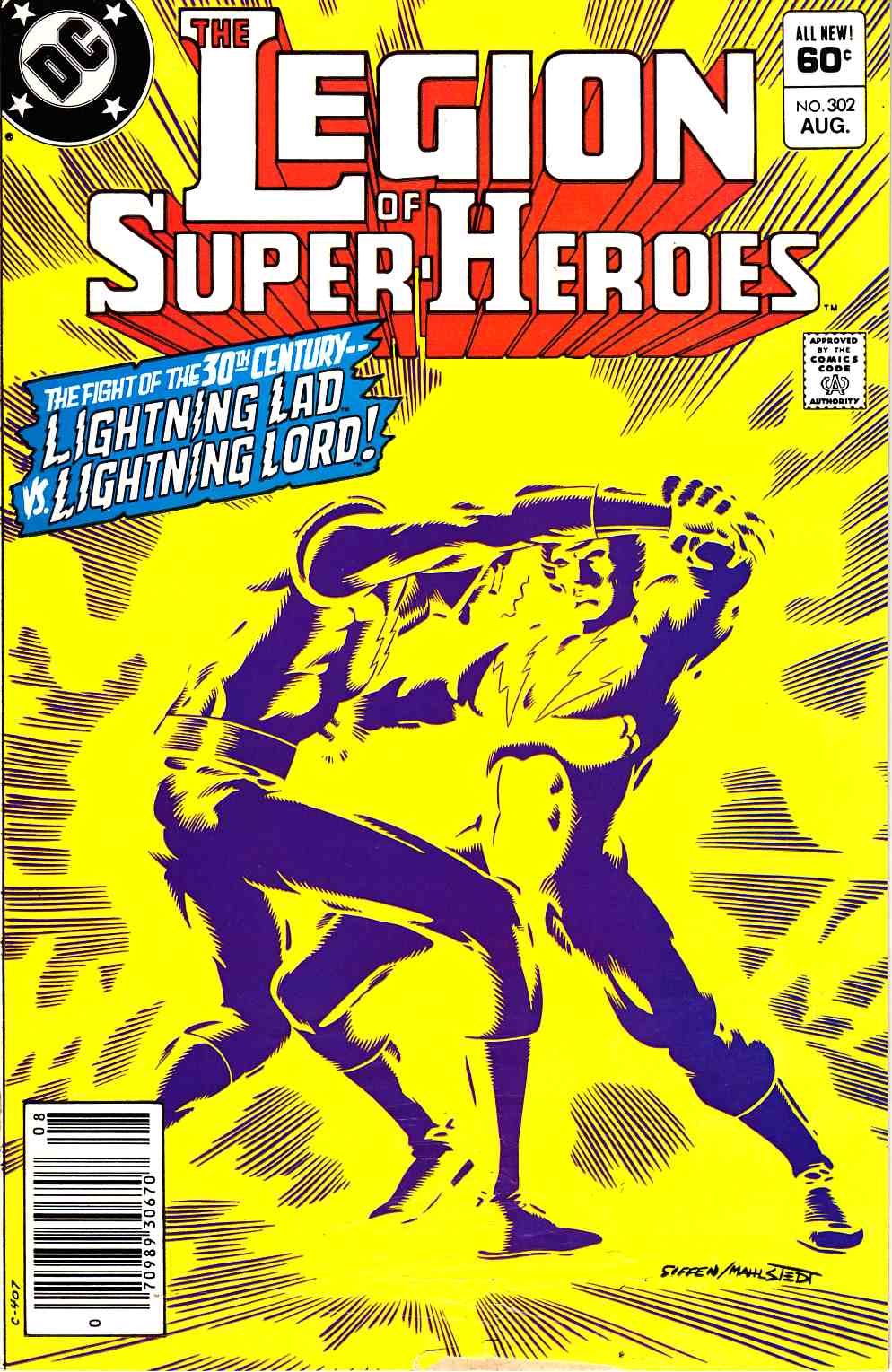 Legion of Super-Heroes #302 Newsstand Edition Good (2.0)  [DC Comic] THUMBNAIL