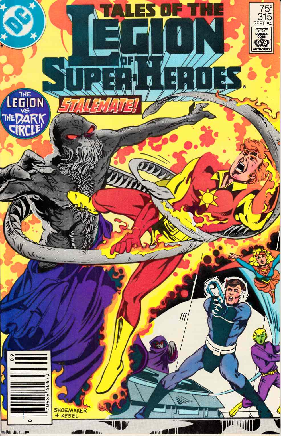 Legion of Super-Heroes #315 Newsstand Edition Very Fine (8.0) [DC Comic] LARGE