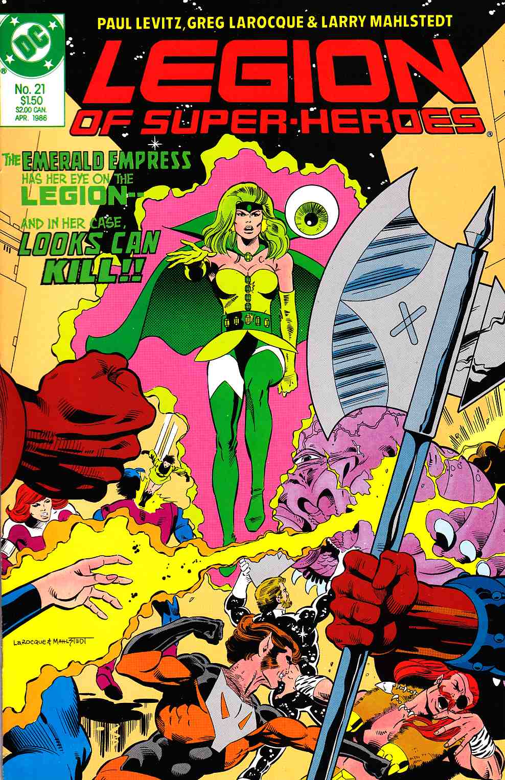 Legion of Super-Heroes #21 Very Fine/Near Mint (9.0) [DC Comic] THUMBNAIL