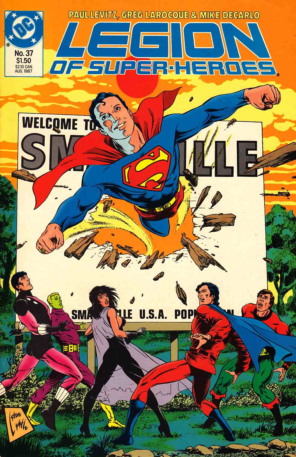 Legion of Super-Heroes #37 Near Mint (9.4) [DC Comic] THUMBNAIL