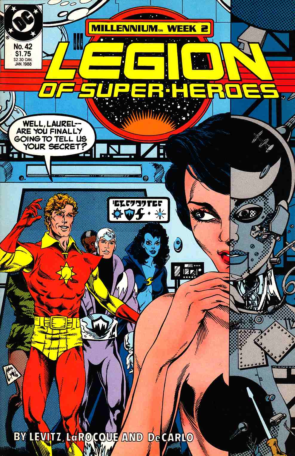 Legion of Super-Heroes #42 Near Mint (9.4) [DC Comic] THUMBNAIL