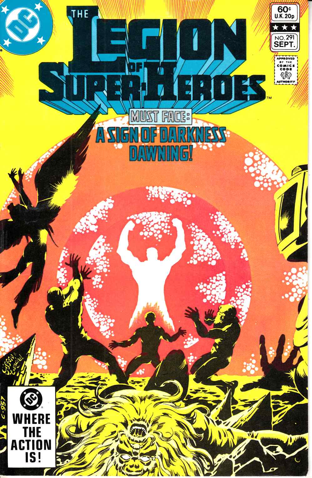Legion of Super-Heroes #291 Near Mint Minus (9.2) [DC Comic] LARGE