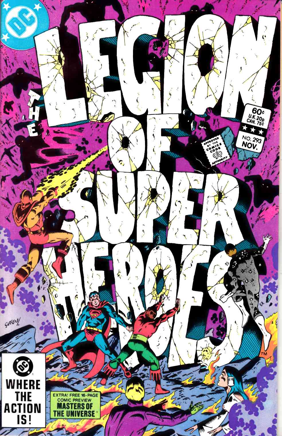 Legion of Super-Heroes #293 Fine (6.0) [DC Comic] THUMBNAIL