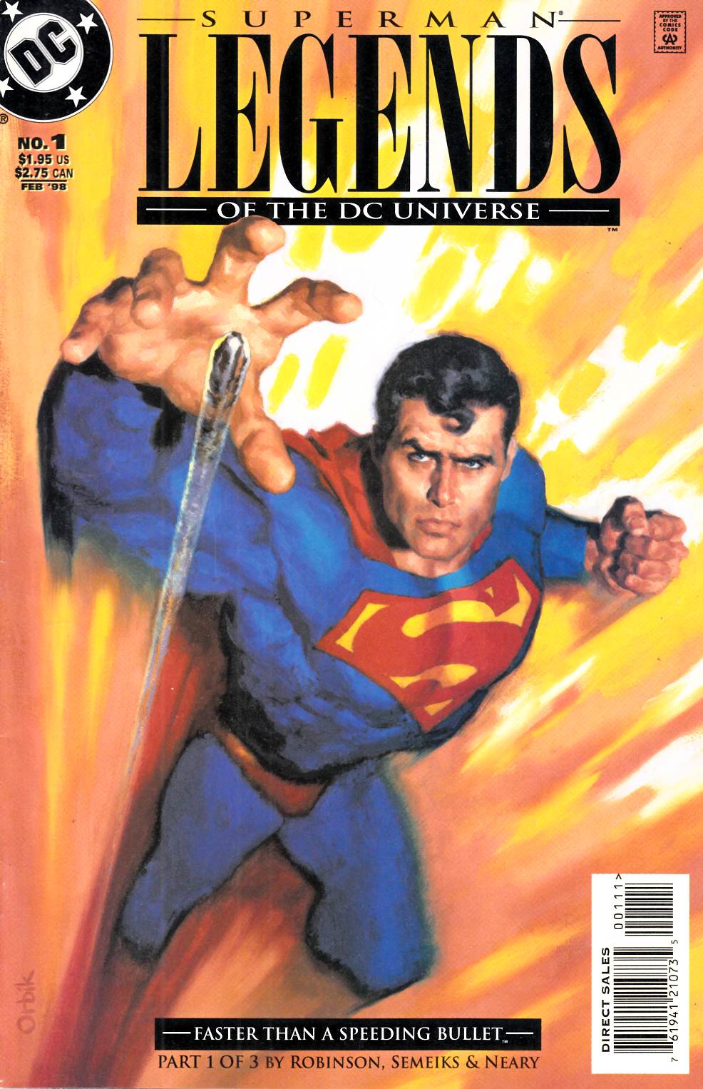 Legends of the DC Universe #1 Very Fine (8.0) [DC Comic] THUMBNAIL