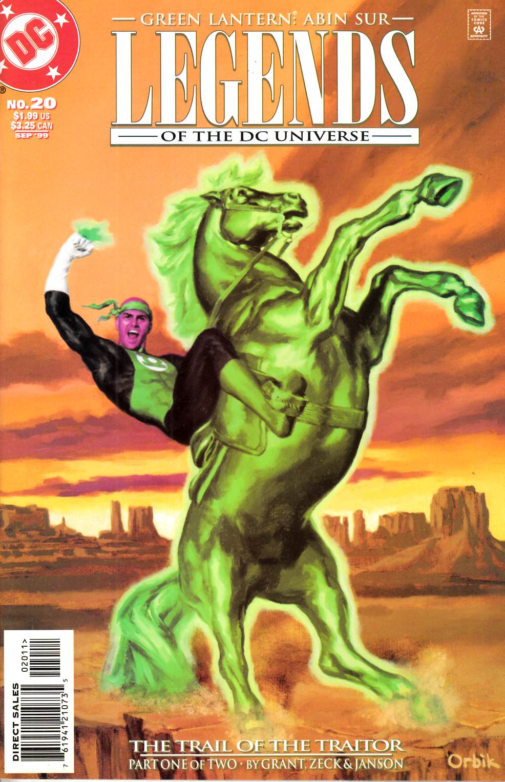 Legends of the DC Universe #20 Near Mint (9.4) [DC Comic] LARGE
