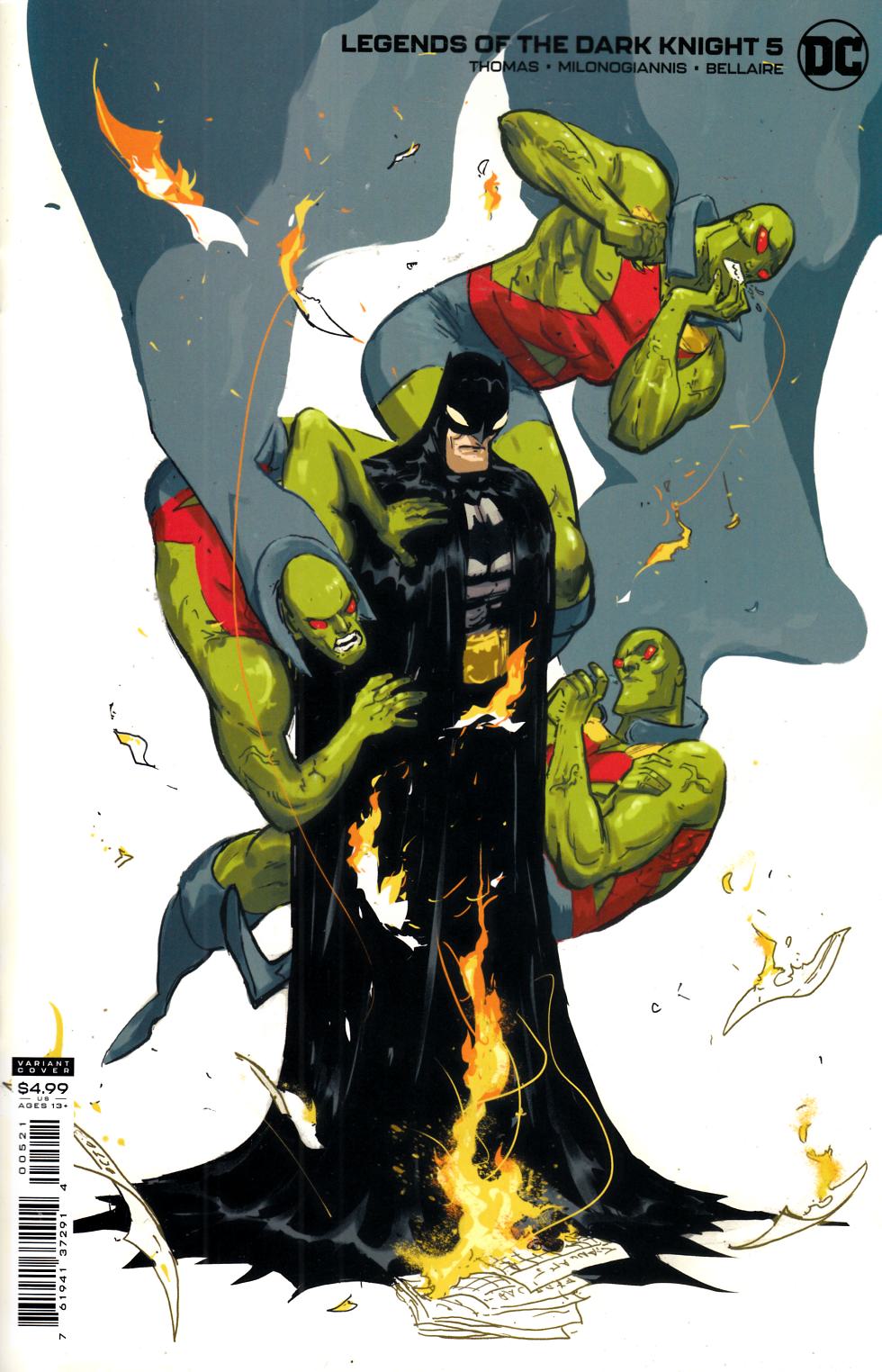 Legends of the Dark Knight #5 Rossmo Variant Cover Near Mint (9.4) [DC Comic] LARGE