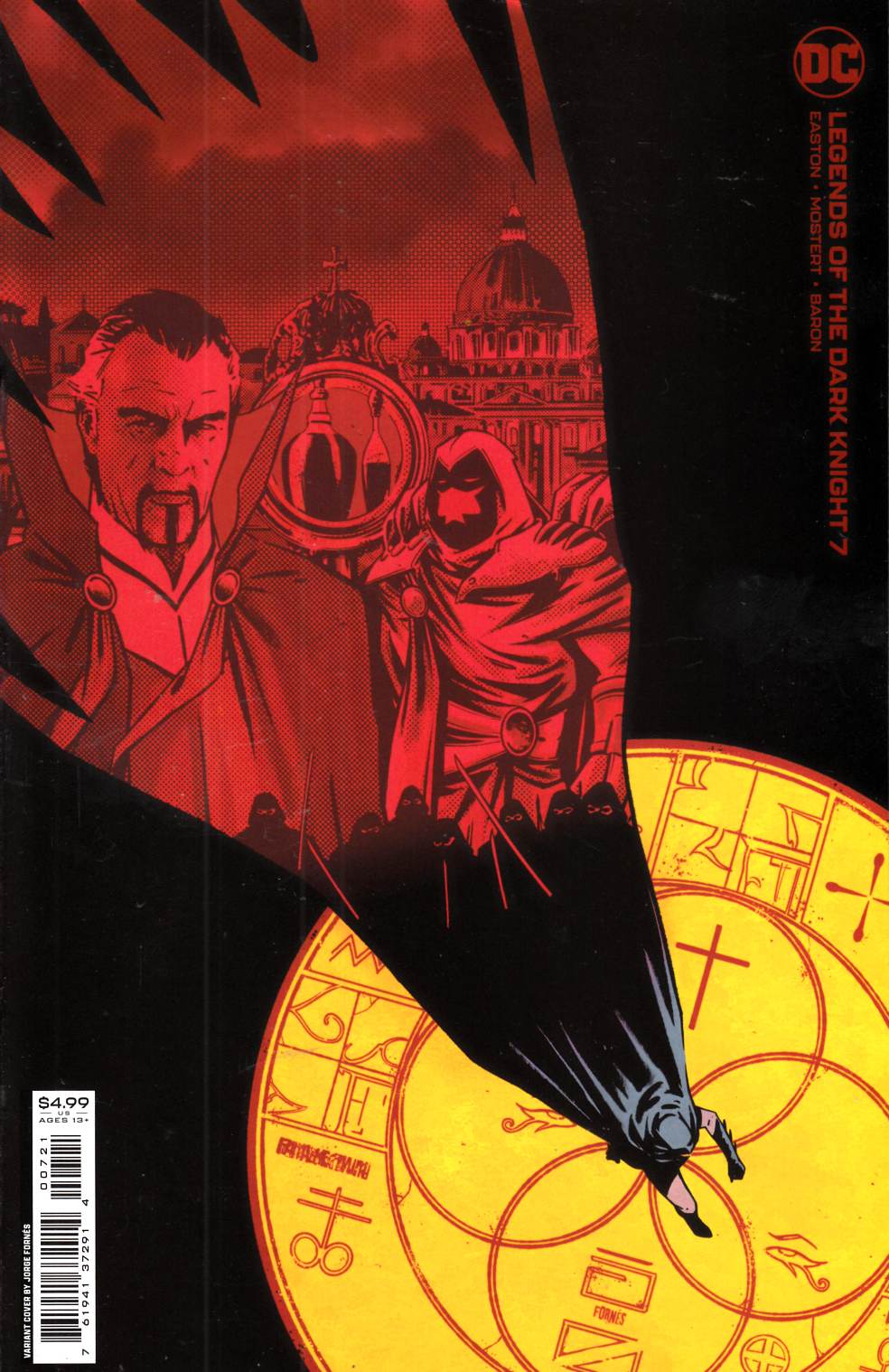 Legends of the Dark Knight #7 Johnson Variant Cover Near Mint (9.4) [DC Comic] LARGE