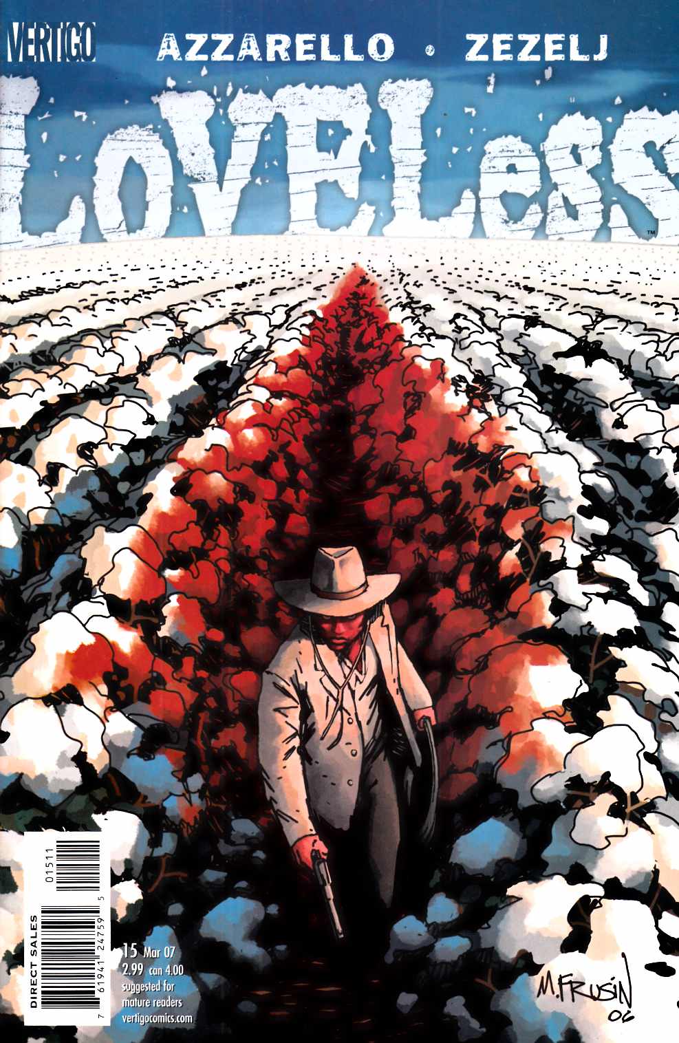 Loveless #15 Near Mint (9.4) [DC Comic] LARGE