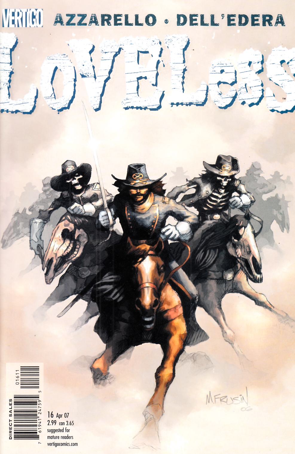 Loveless #16 Very Fine (8.0) [DC Comic] LARGE