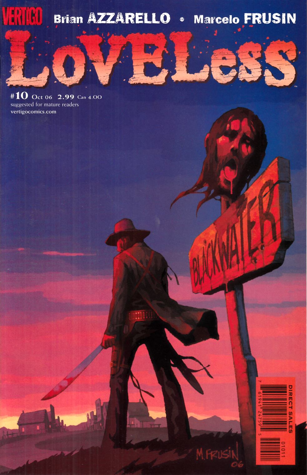 Loveless #10 Near Mint (9.4) [DC Comic] THUMBNAIL