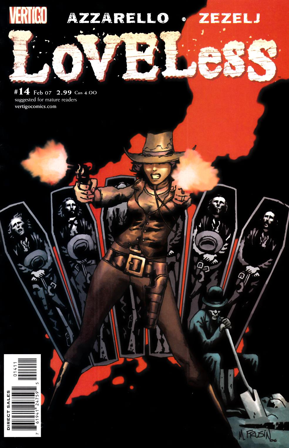 Loveless #14 Very Fine (8.0) [DC Comic] THUMBNAIL