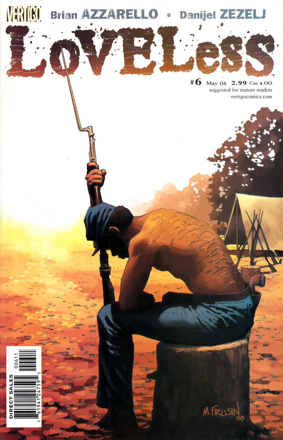 Loveless #6 Near Mint (9.4) [DC Comic] THUMBNAIL
