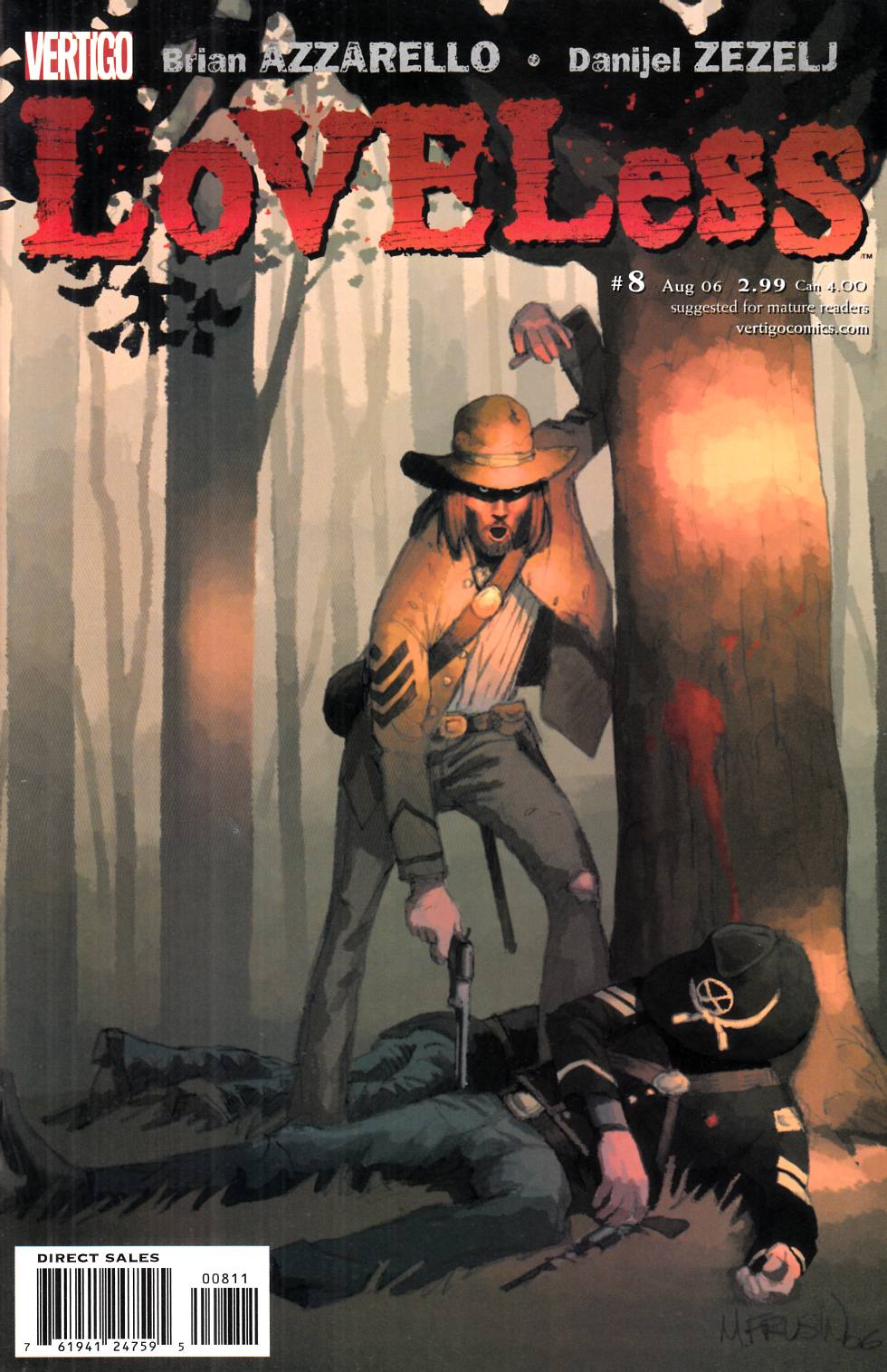 Loveless #8 Near Mint (9.4) [DC Comic] THUMBNAIL