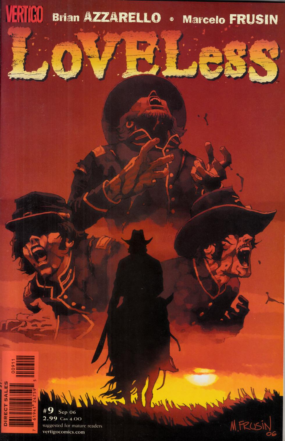 Loveless #9 Near Mint (9.4) [DC Comic] THUMBNAIL