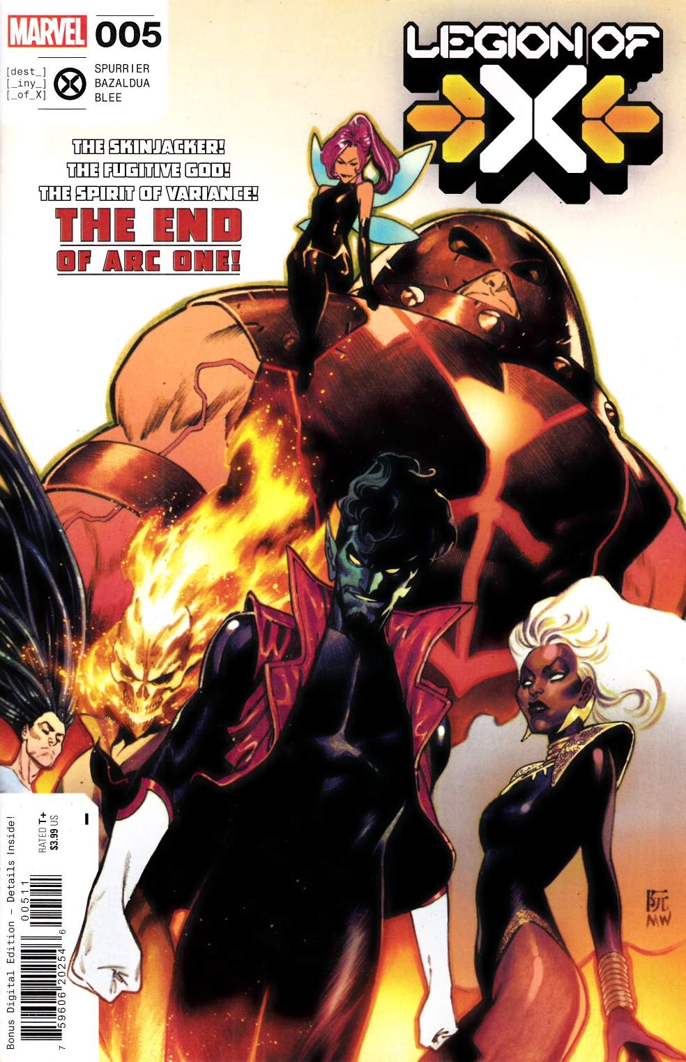 Legion of X #5 Near Mint (9.4) [Marvel Comic] LARGE