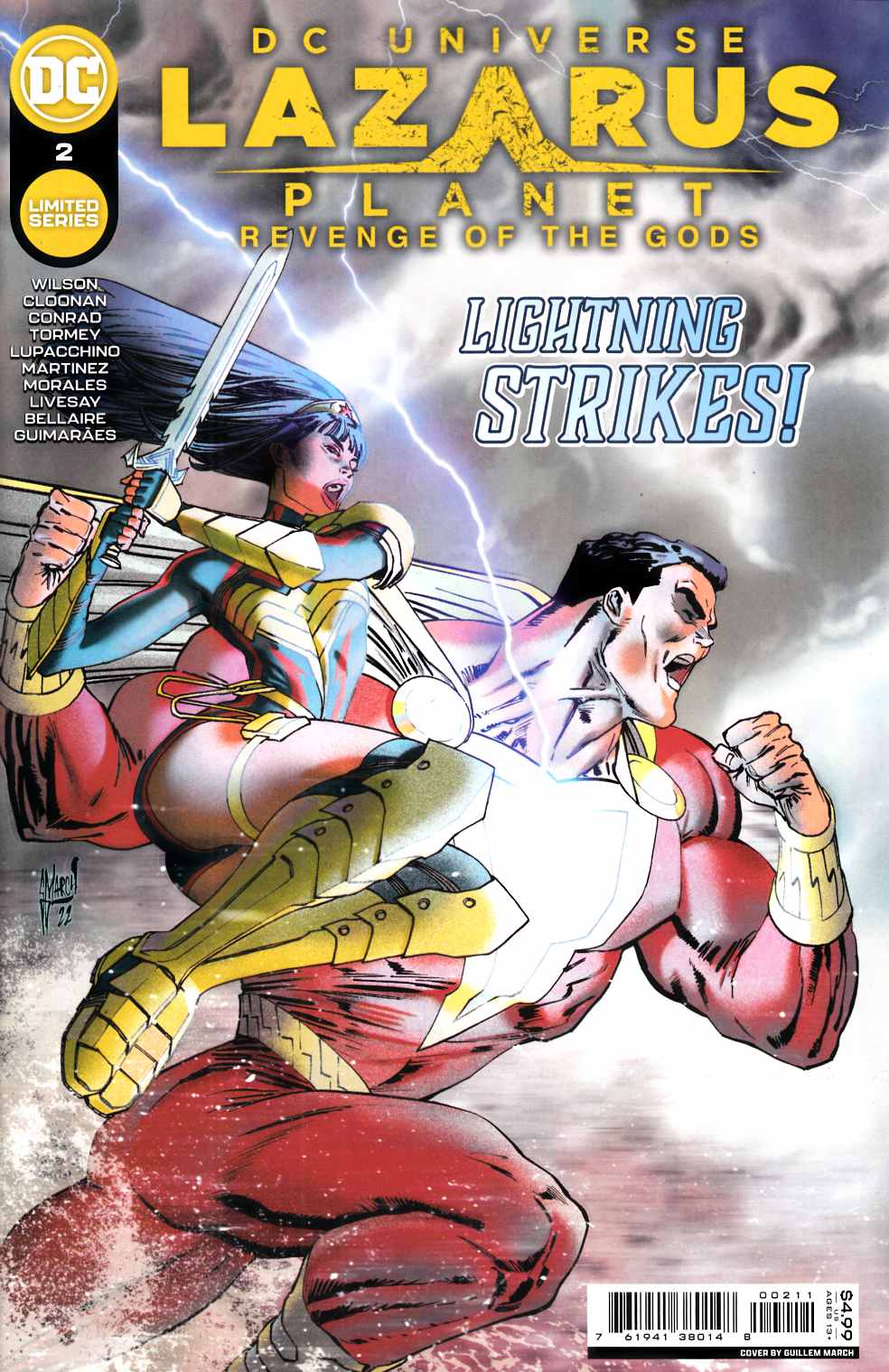 Lazarus Planet Revenge of the Gods #2 Near Mint (9.4) [DC Comic] LARGE