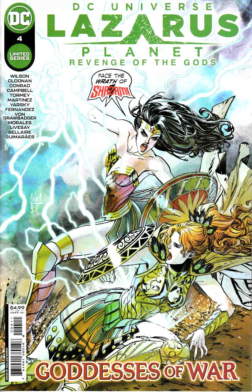 Lazarus Planet Revenge of the Gods #4 Near Mint (9.4) [DC Comic] LARGE