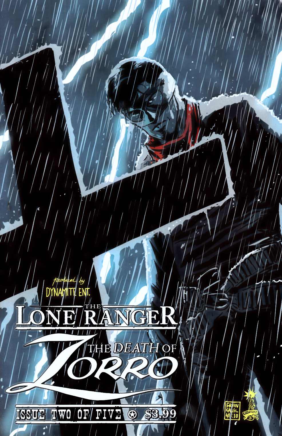 Lone Ranger Death of Zorro #2 Very Fine (8.0) [Dynamite Comic] LARGE