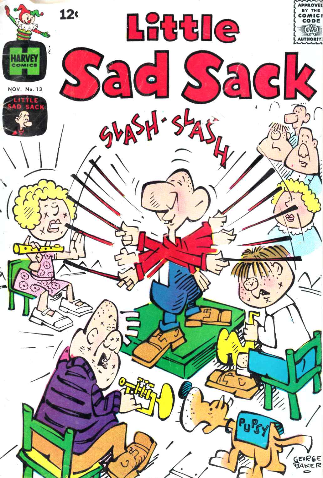 Little Sad Sack #13 Good Plus (2.5) [Harvey Comic] THUMBNAIL