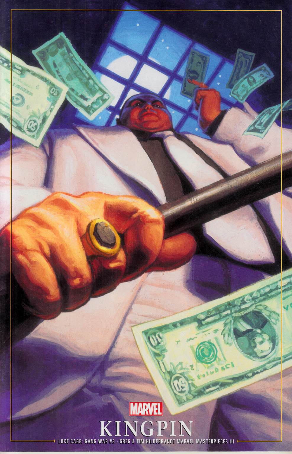 Luke Cage Gang War #3 Hildebrandt Variant Cover Near Mint (9.4) [Marvel Comic] THUMBNAIL