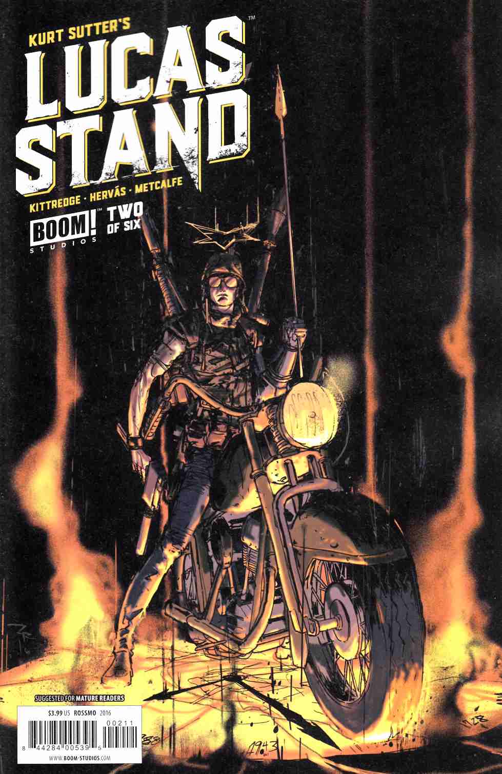 Lucas Stand #2 [Boom Comic] THUMBNAIL