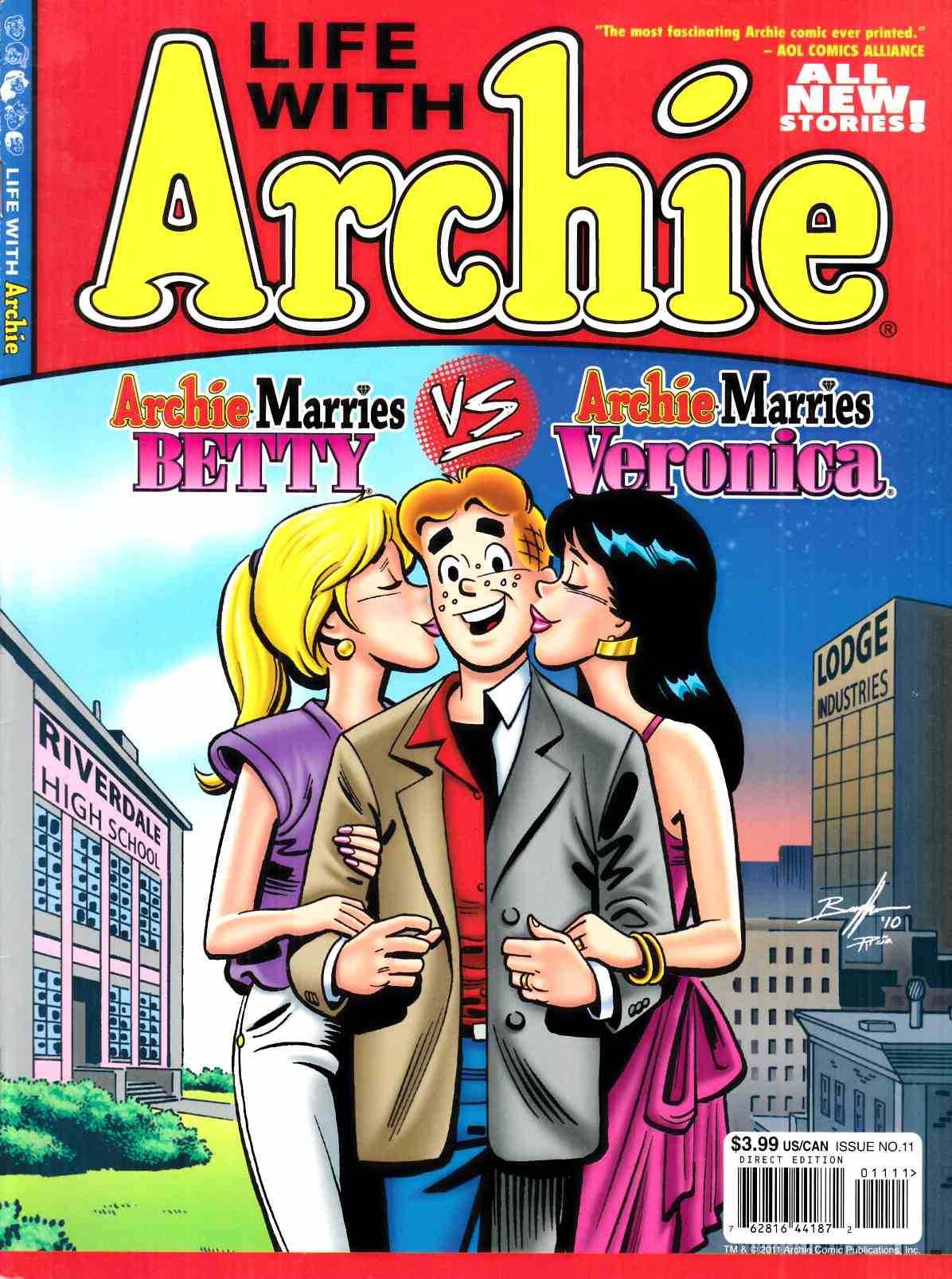 Life with Archie the Married Life #11 Very Fine (8.0) [Archie Comic] LARGE