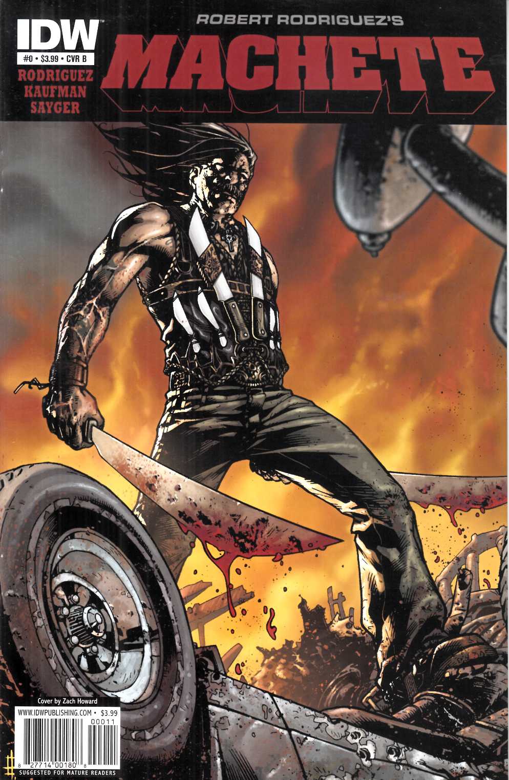 Machete #0 Cover B Very Fine (8.0) [IDW Comic] THUMBNAIL