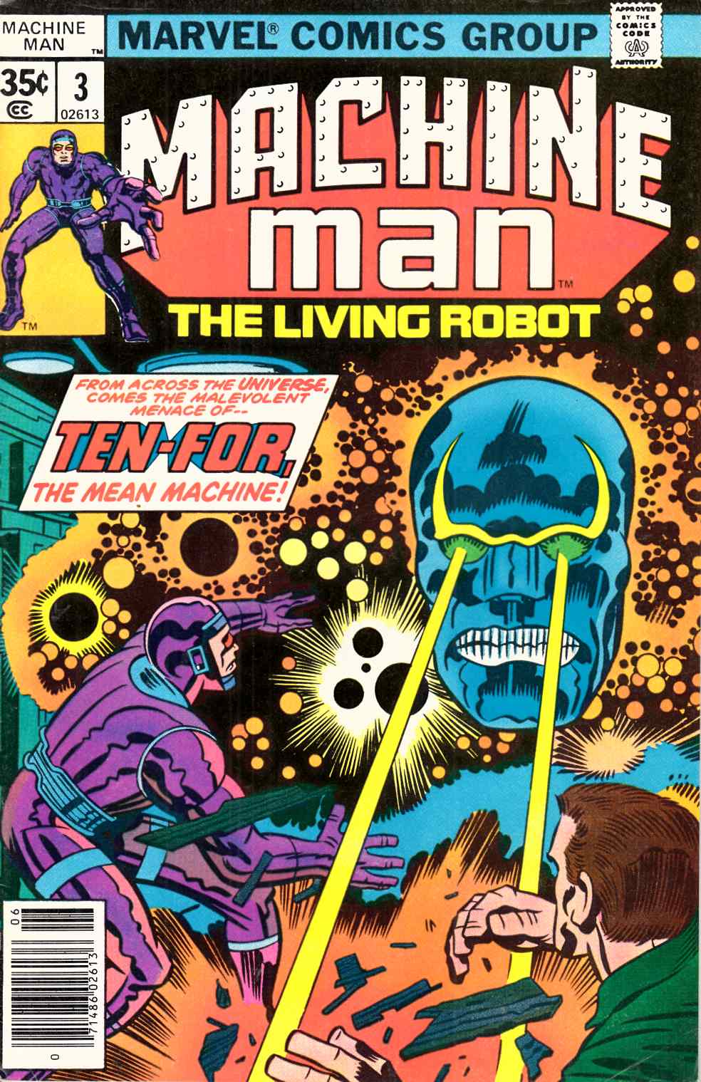 Machine Man #3 Very Fine (8.0) [Marvel Comic] THUMBNAIL
