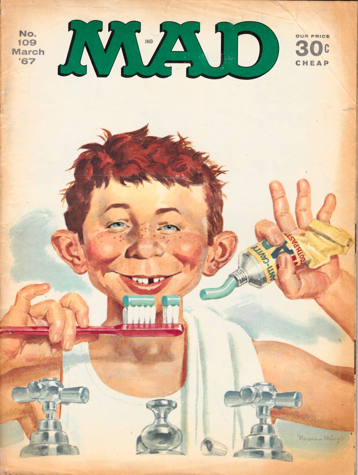 Mad Magazine #109 Very Good (4.0) [EC Comic] LARGE