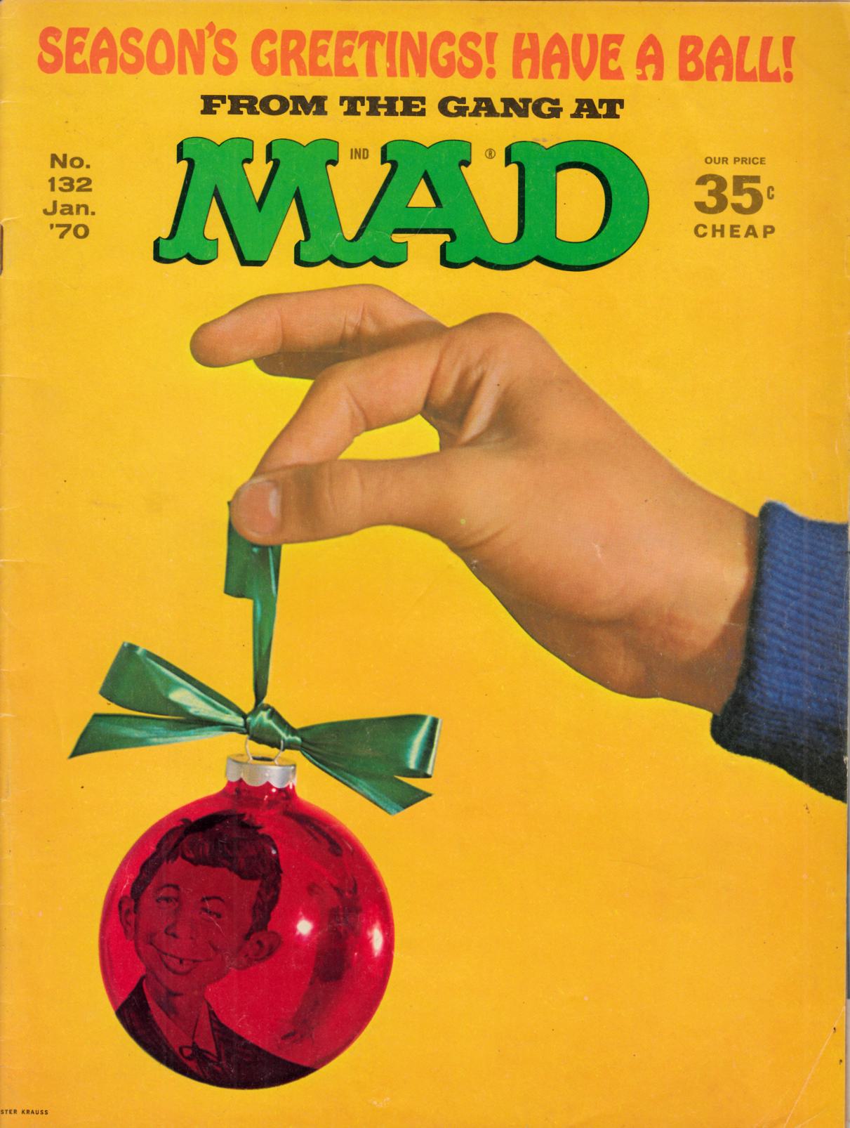 Mad Magazine #132 Very Good Minus (3.5) [EC Comic] THUMBNAIL