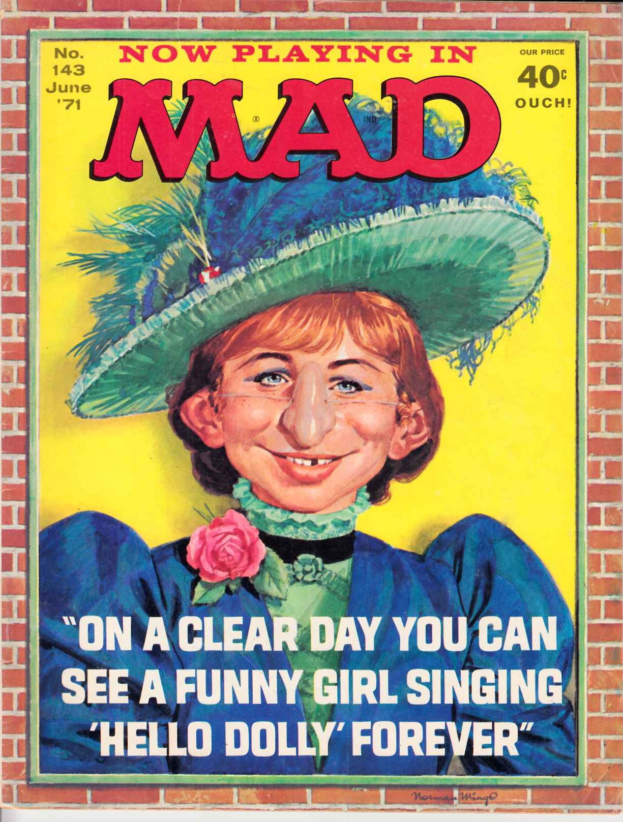 Mad Magazine #143 Good Plus (2.5) [EC Comic] THUMBNAIL