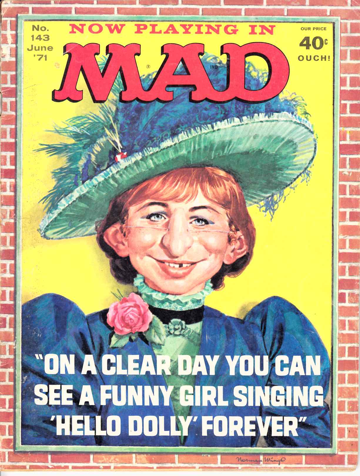 Mad Magazine #143 Very Good (4.0) [EC Comic] THUMBNAIL